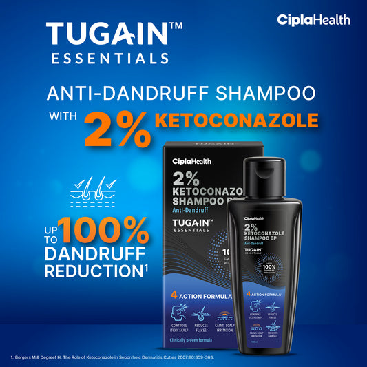 2% Ketoconazole Shampoo - Tugain Essentials