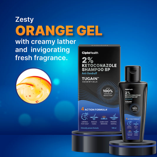 2% Ketoconazole Shampoo - Tugain Essentials