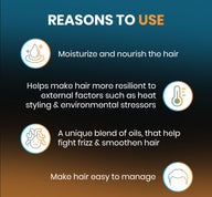 NOURISHING HAIR SERUM - Tugain Essentials 