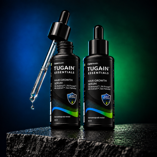 Pack of 2 Tugain Hair Growth Serum 50ml