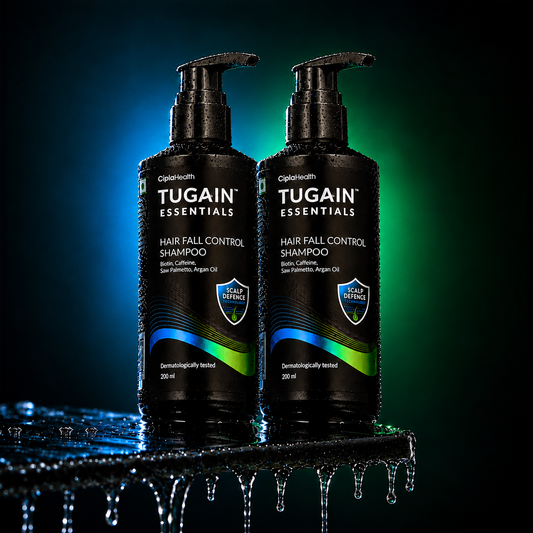 Pack of 2 Tugain Hair Fall Control Shampoo 200ml