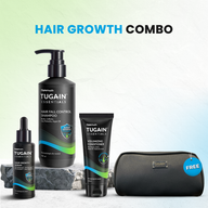 Hair Growth Combo with free Pouch - Tugain Essentials 
