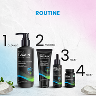 Hair Growth Regime for Men with free Pouch - Tugain Essentials 